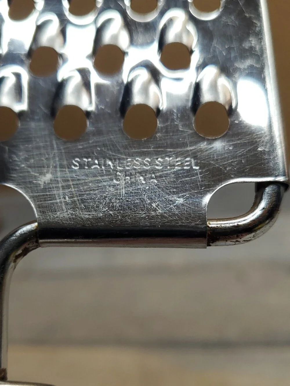 Stainless Steel Handheld Grater